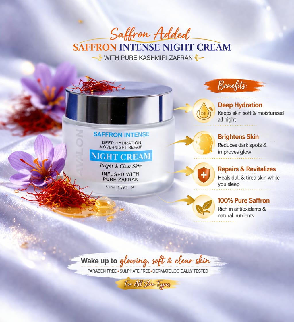 AVALON Night Cream - Glow in 7 Days ✨